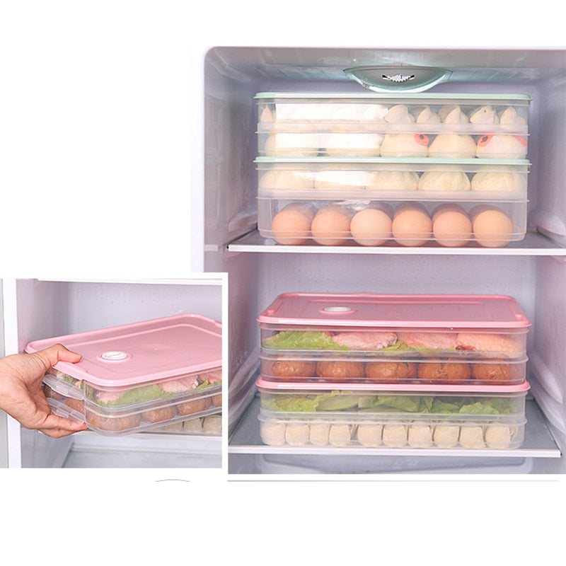 Multi-Layer Food Storage Container