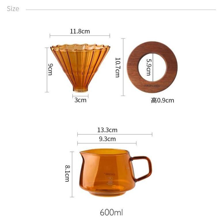 Single Drip Pot Coffee Cup Set