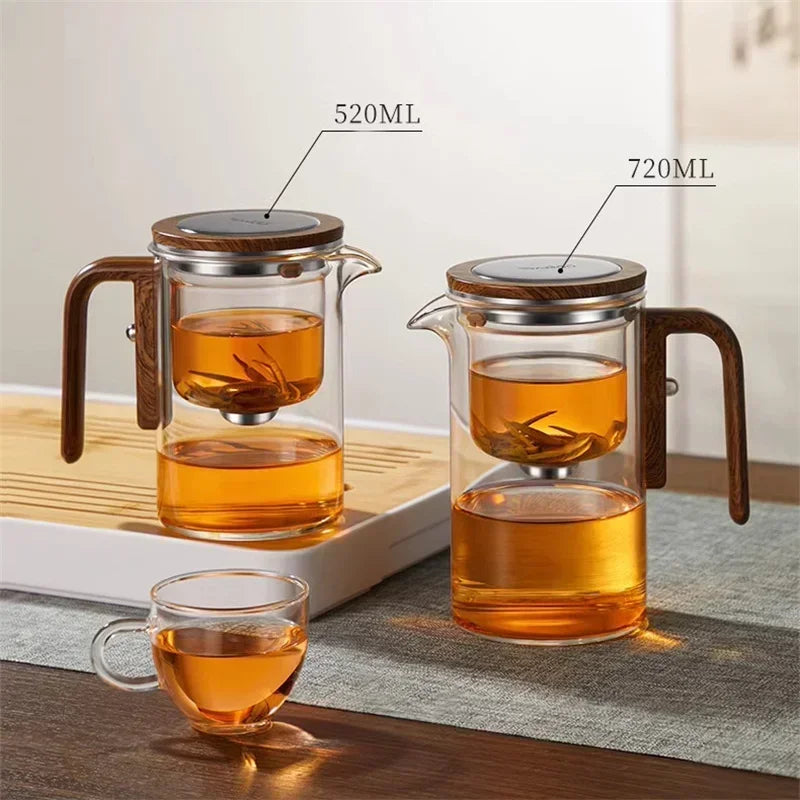 One-Click Magnetic Switch Tea Separation Teapot