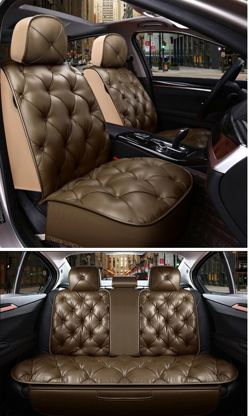 Luxurious Ride Leather Car Seat Cover