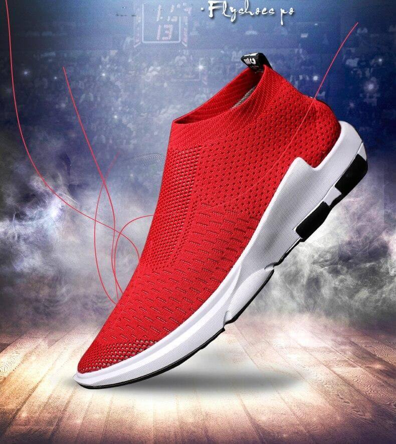 Breathable Wear-Resisting Knitted Men Shoes