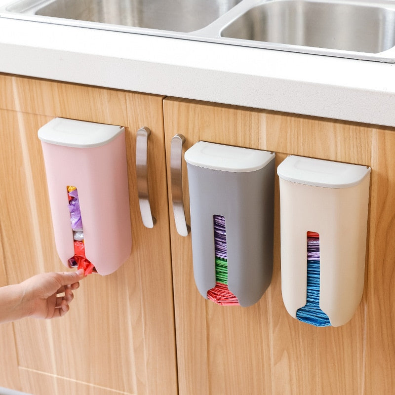 Wall Mounted Easy Storage Bag Dispenser