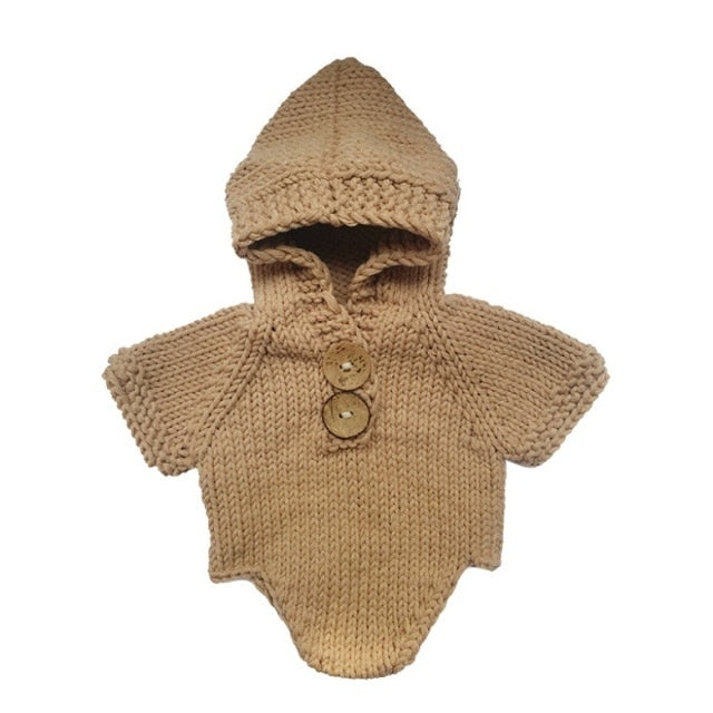 Newborn Baby Crochet Romper Knit Costume