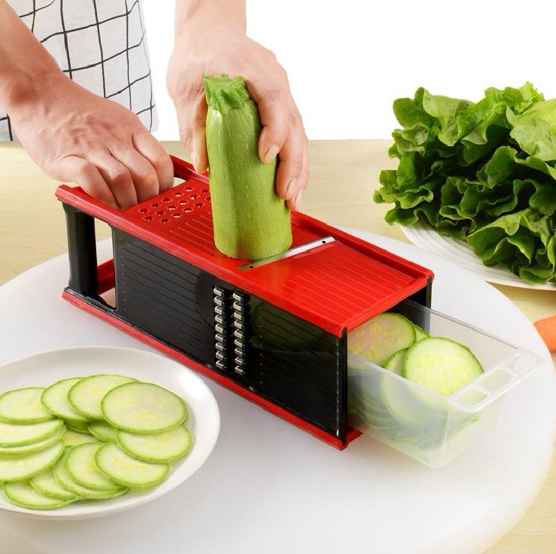 Multifunctional Four-sided Vegetable Grater Slicer