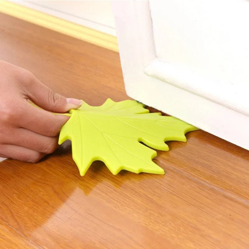 Leaf Shape Safety Door Stopper