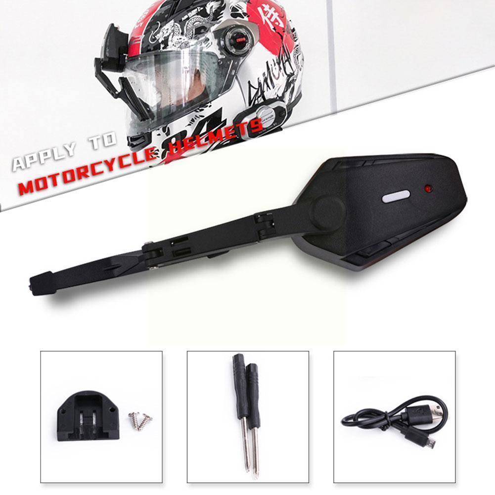 Motorcycle Electric Helmet Wiper