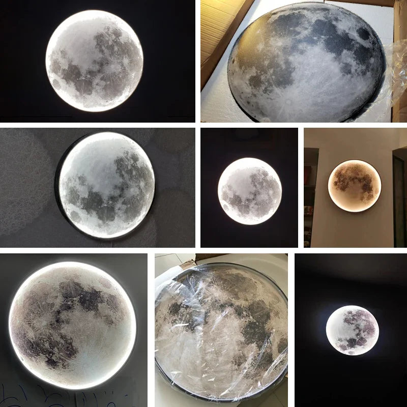 Nordic Artsy Decoration Moon Lamp