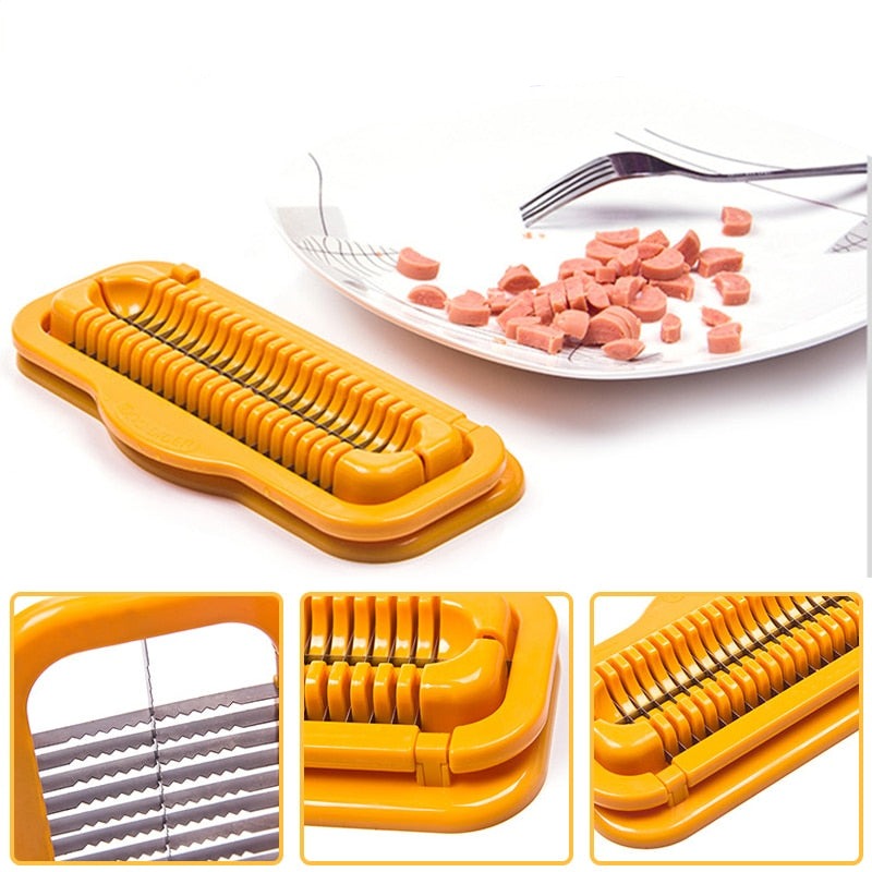 Easy Hot Dog Slicer