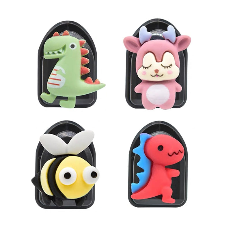 Mini Multifunctional Animal Car Hook Set