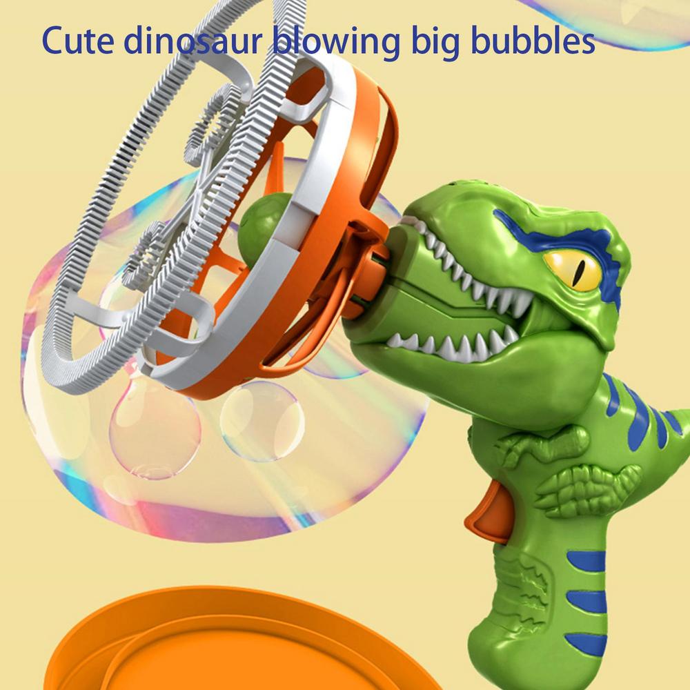 Kids Dinosaur Bubble Maker Machine