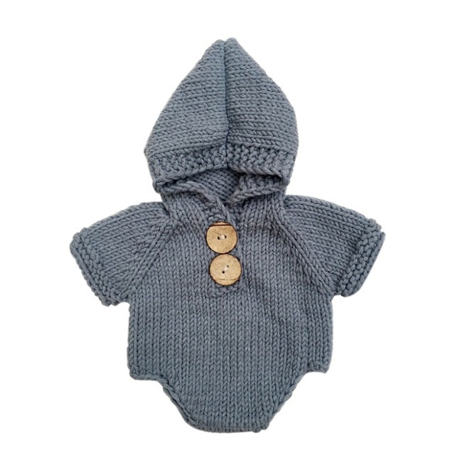 Newborn Baby Crochet Romper Knit Costume