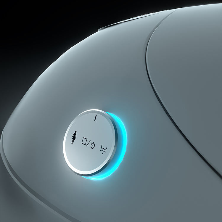 Ultra Sleek Smart Heated Seat Egg-Shaped Hygiene Toilet