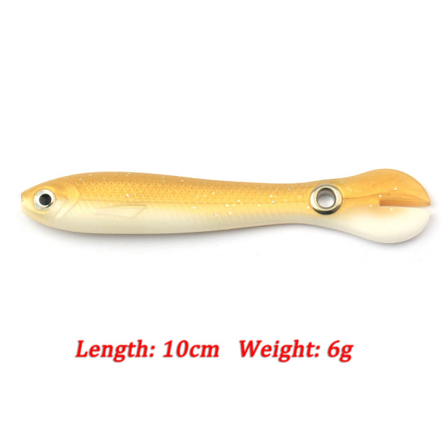 Realistic Reflective Soft Fishing Artificial Bait