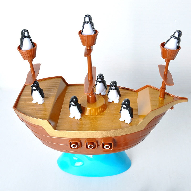 Penguin Boat Balance Family Game