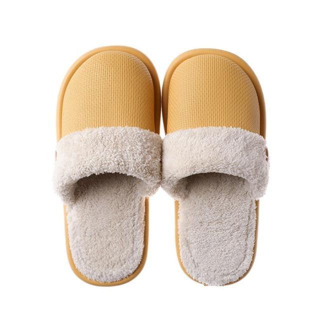 Lightweight Washable Comfy Plush Slippers