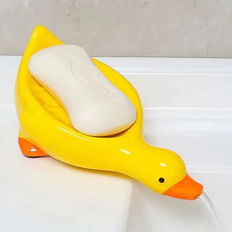 Angry Duck Cartoon Storage Drainable