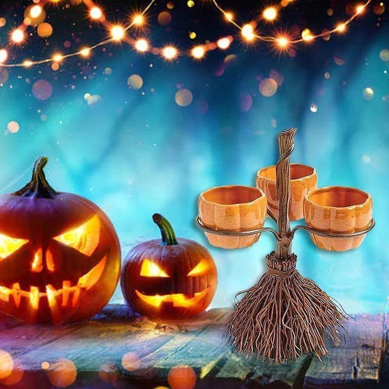 Cute Pumpkin Halloween Snack Bowl