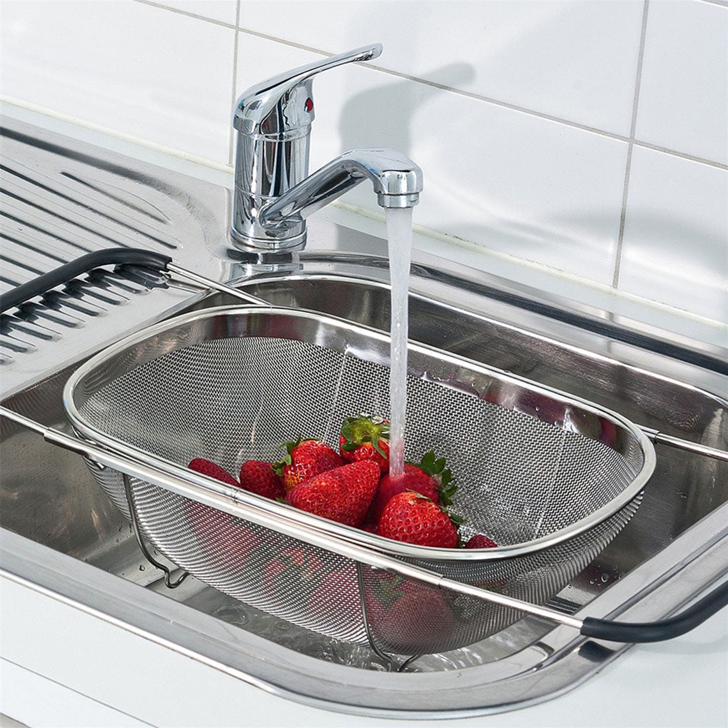 Retractable Oval Sink Drain Basket