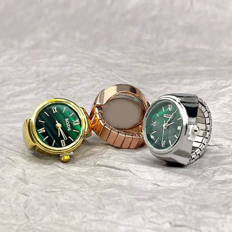 Classic Style Finger Ring Quartz Watch