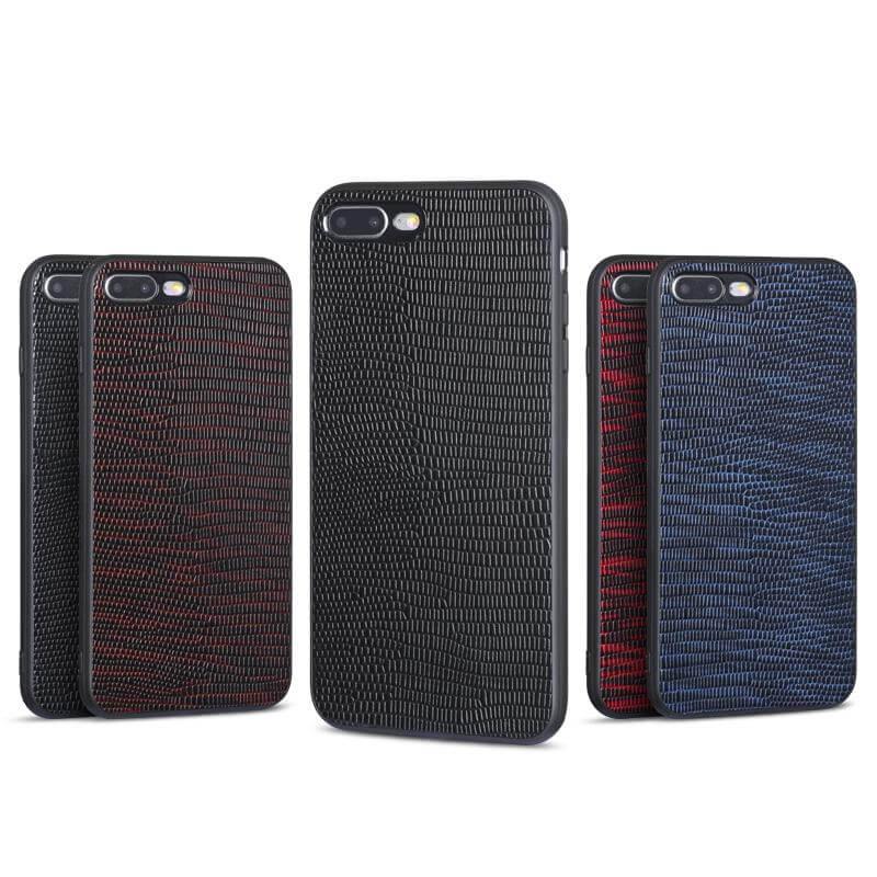 Lizard Texture Leather iPhone Case