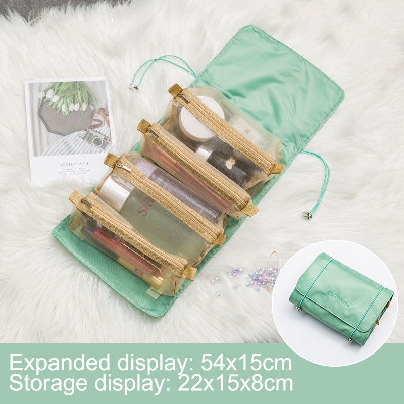 Elegant Large Capacity Travel Cosmetic Bag