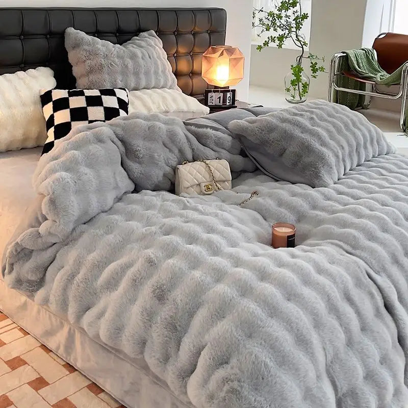 Cloud-Like Luxury Cozy Fluffy Bedding Set