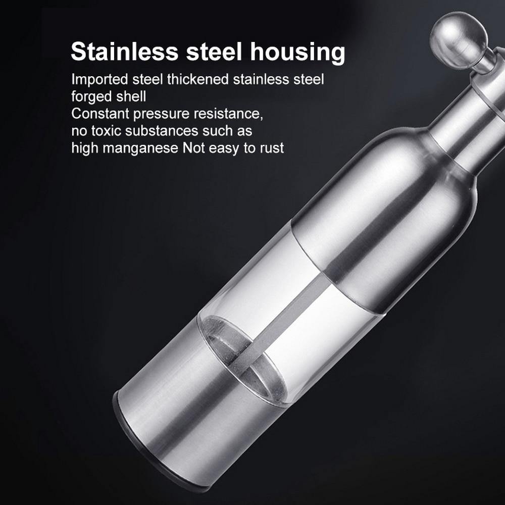 Stainless Steel Elegant Ceramic Seasoning Grinder