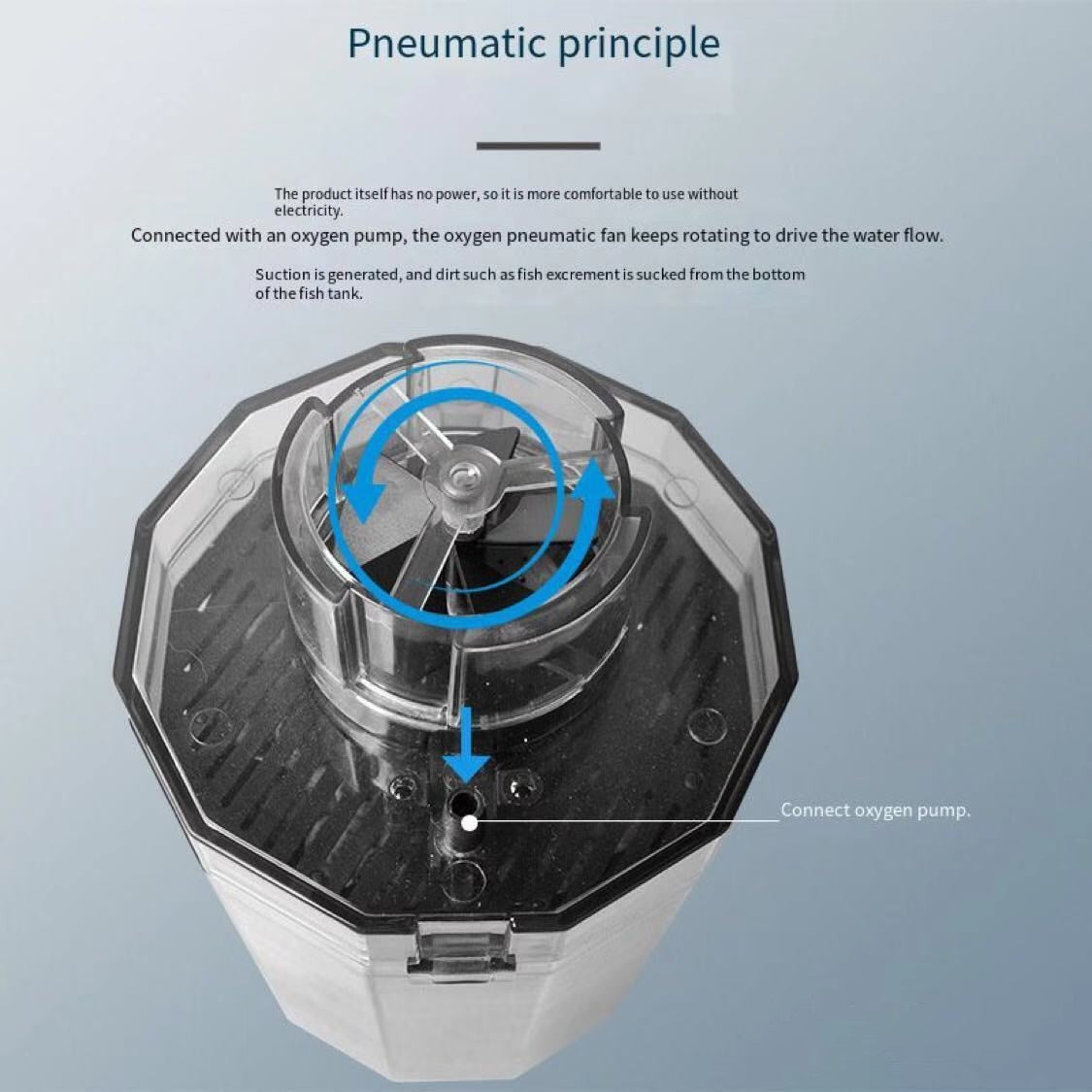 Automatic Fish Stool Collector Vacuum