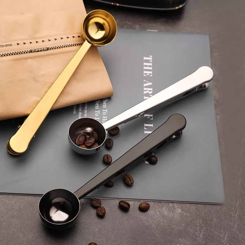 European Style Sealing Clip Measuring Spoon