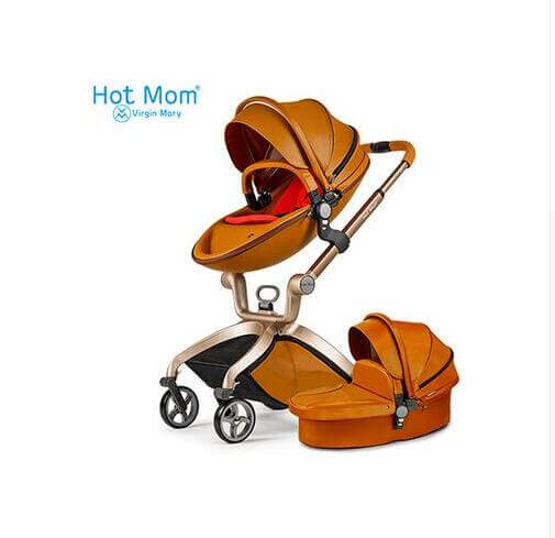 Luxury Baby Stroller High Land-Scape Baby Stroller 3 in 1 Fashion Pram European Carriage