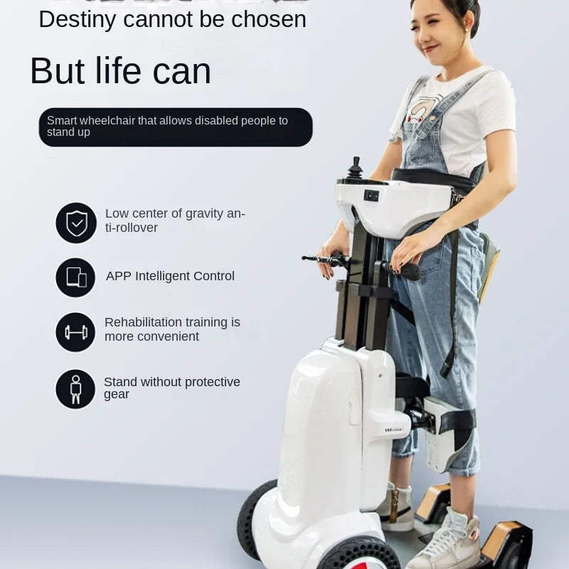 Portable Smart Standable Mobile Rehabilitation Scooter