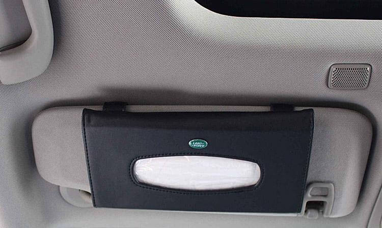 Car Sun Visor Leather Tissue Boxes