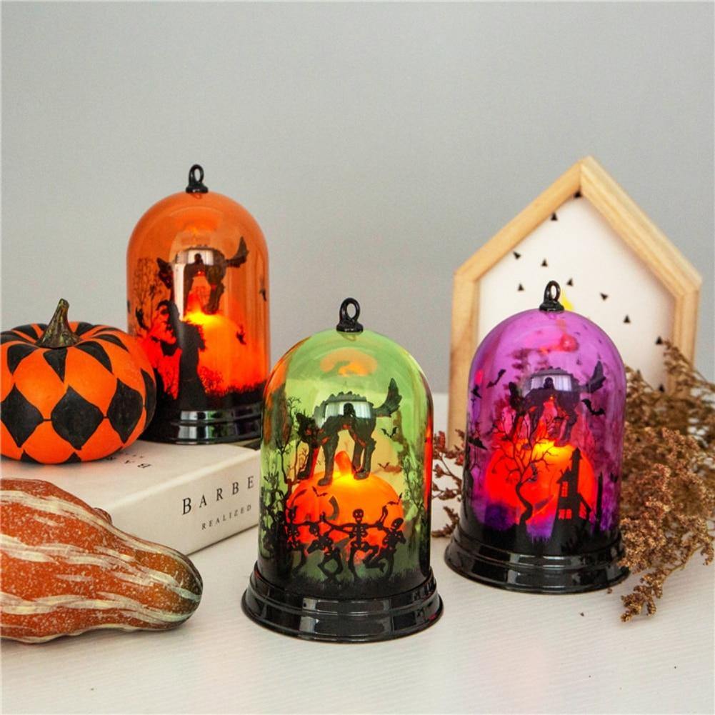 Halloween Scene Witch Night Lamp Decoration