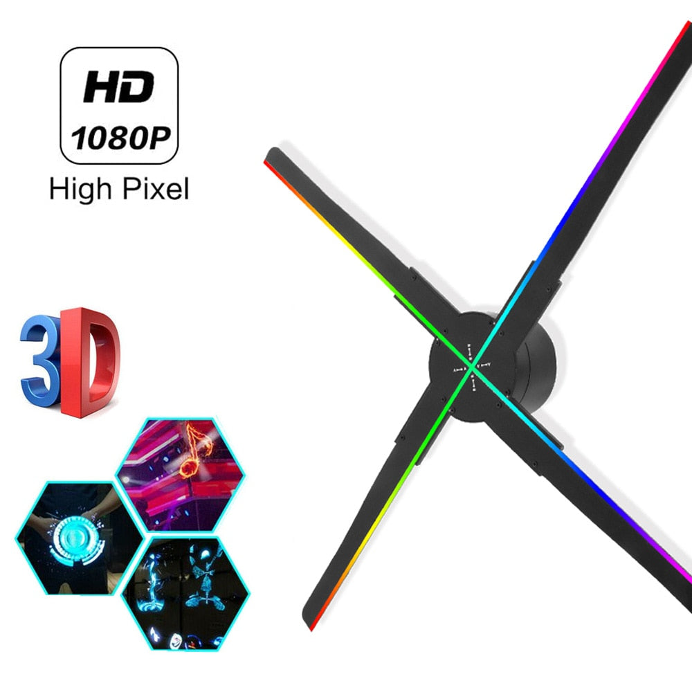 3D Holographic Wifi Projector Fan