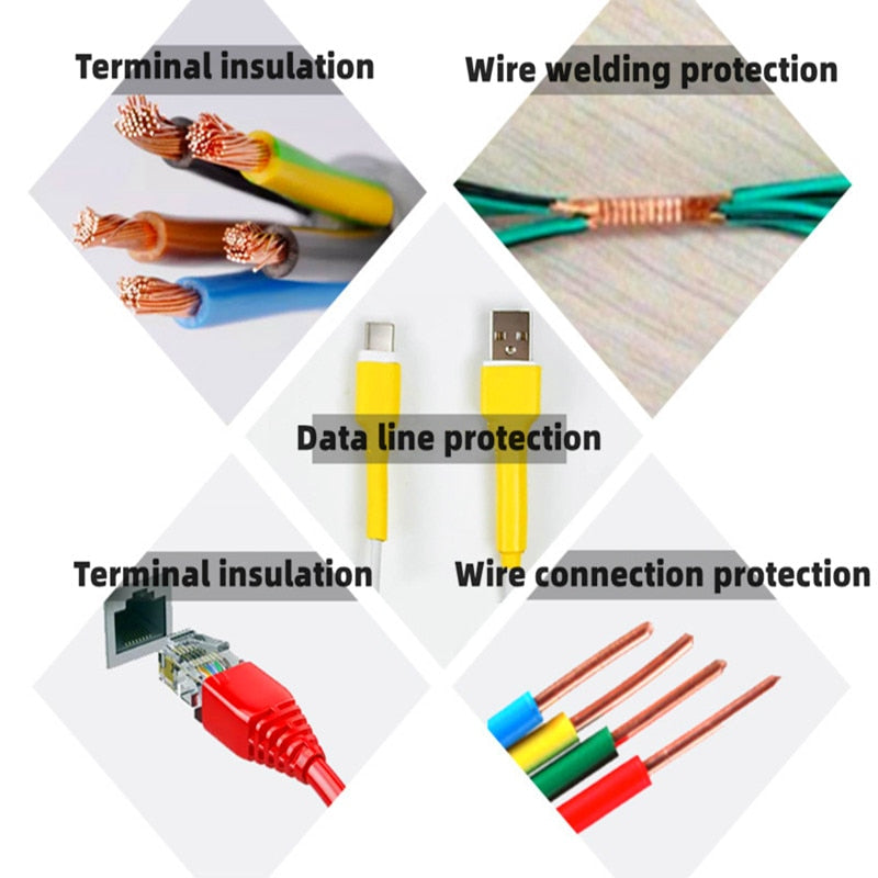 530Pcs Colored Insulated DIY Cable Fix Kit