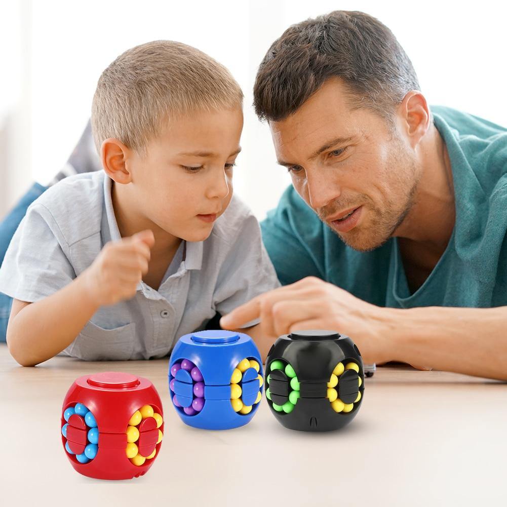 Educational Anti Stress Rotating Cube