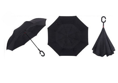 Rain Defense Folding Inverted Umbrella