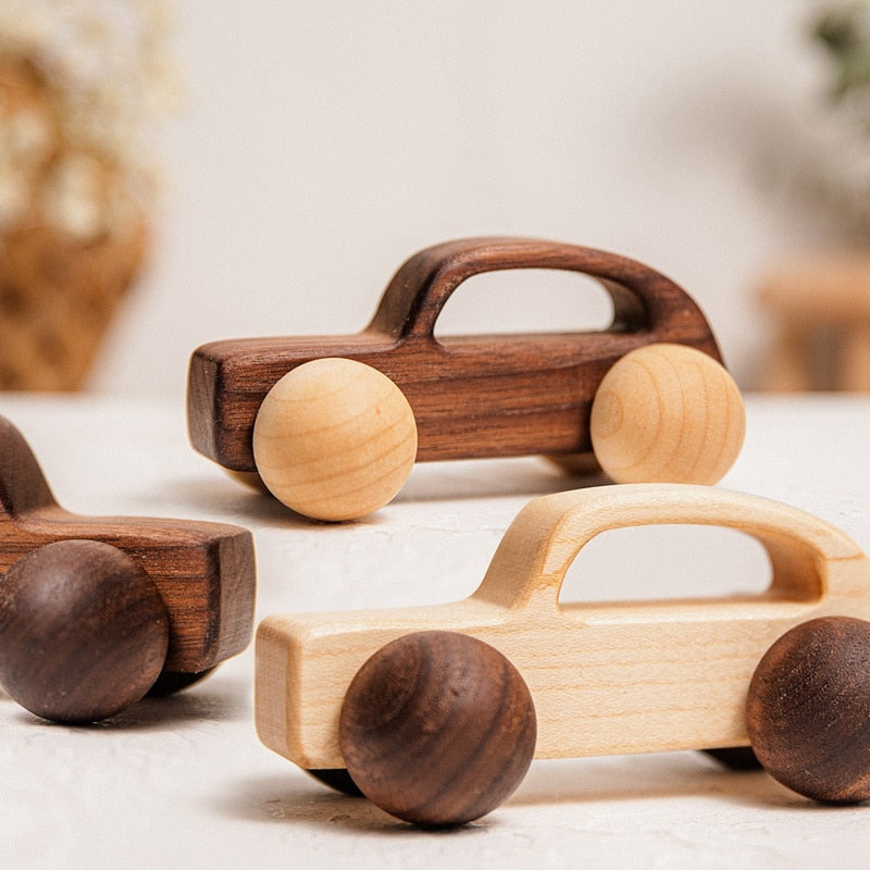 Nordic Style Minimal Wooden Car