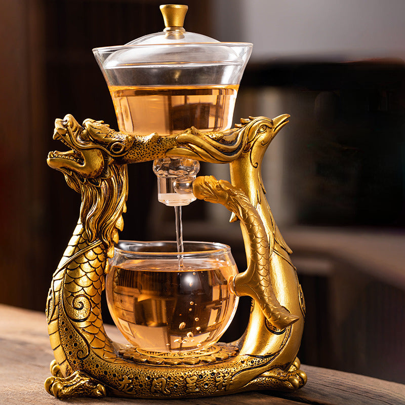 Dragon Phoenix Fully Automatic Magnetic Teapot