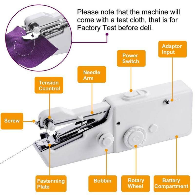 Portable Handheld Sewing Machines