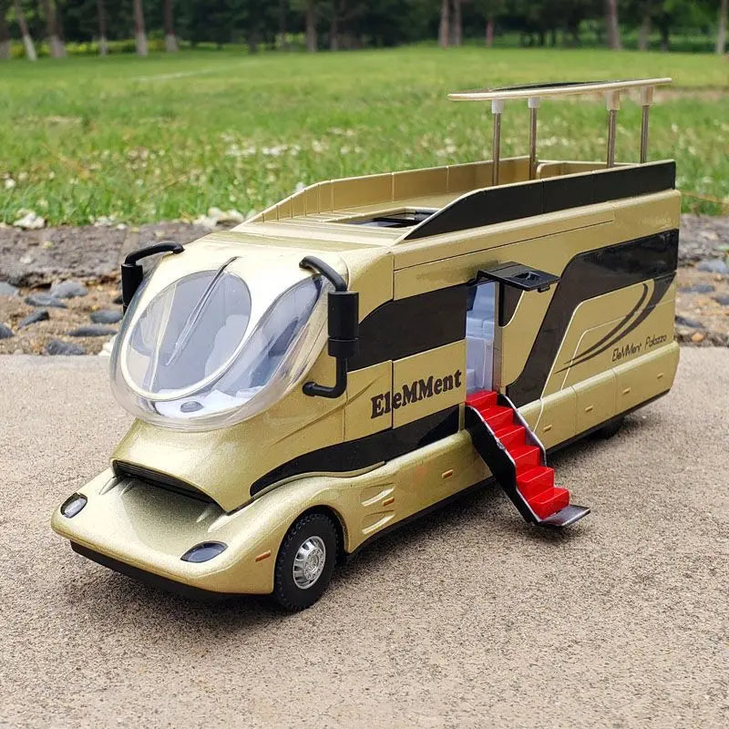 Deluxe RV Metal Camper Van Model Toy