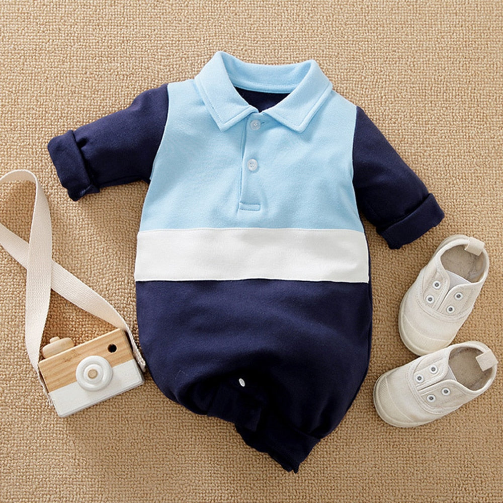 Newborn Baby Gentleman Jumpsuit