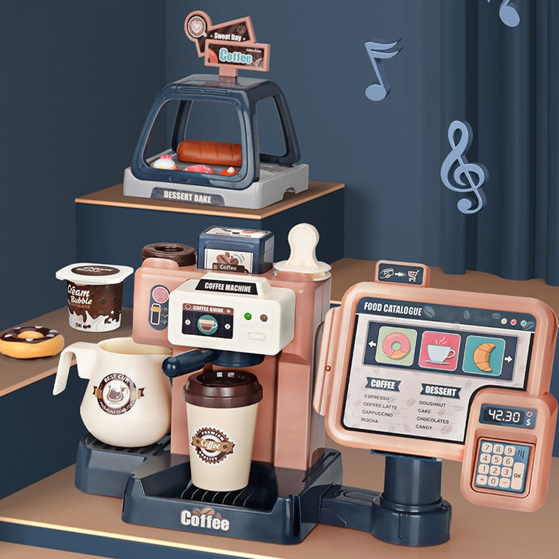 Kids Coffee Shop Toy Set