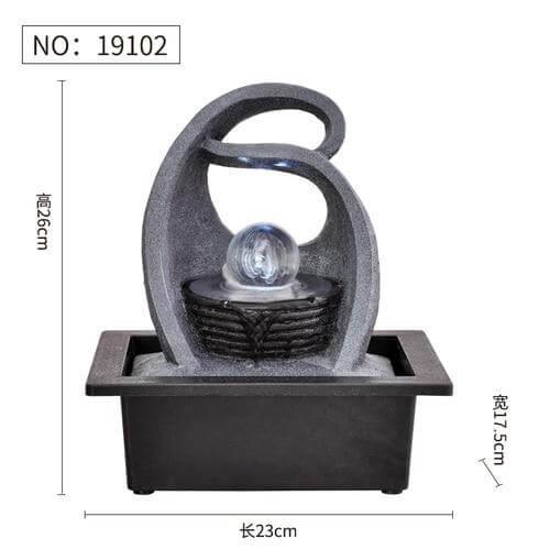 FengShui Resin Decorative Water Fountain