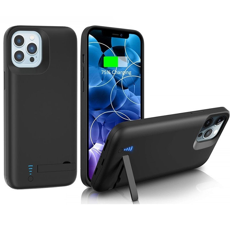 Battery Booster Smart Power Bank iPhone Case