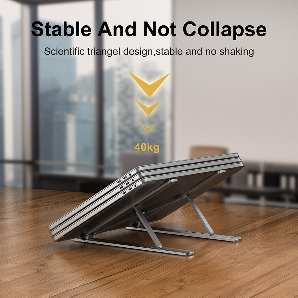 Work Station Aluminum Notebook Holder Stand