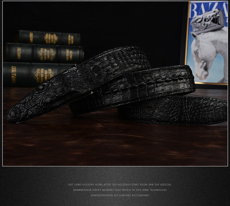 Luxo Crocodile Belt