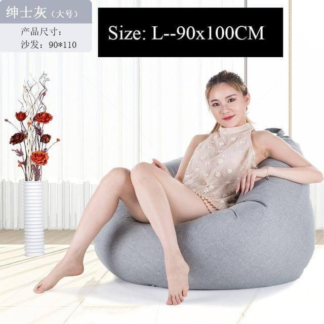 Modern Look Loft Style Pouf One Seat Bean Bag