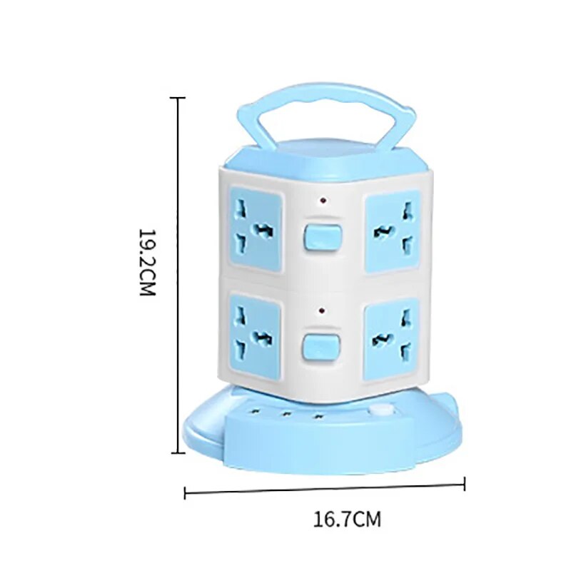 Tower Design Surge Protector Vertical Power Strip