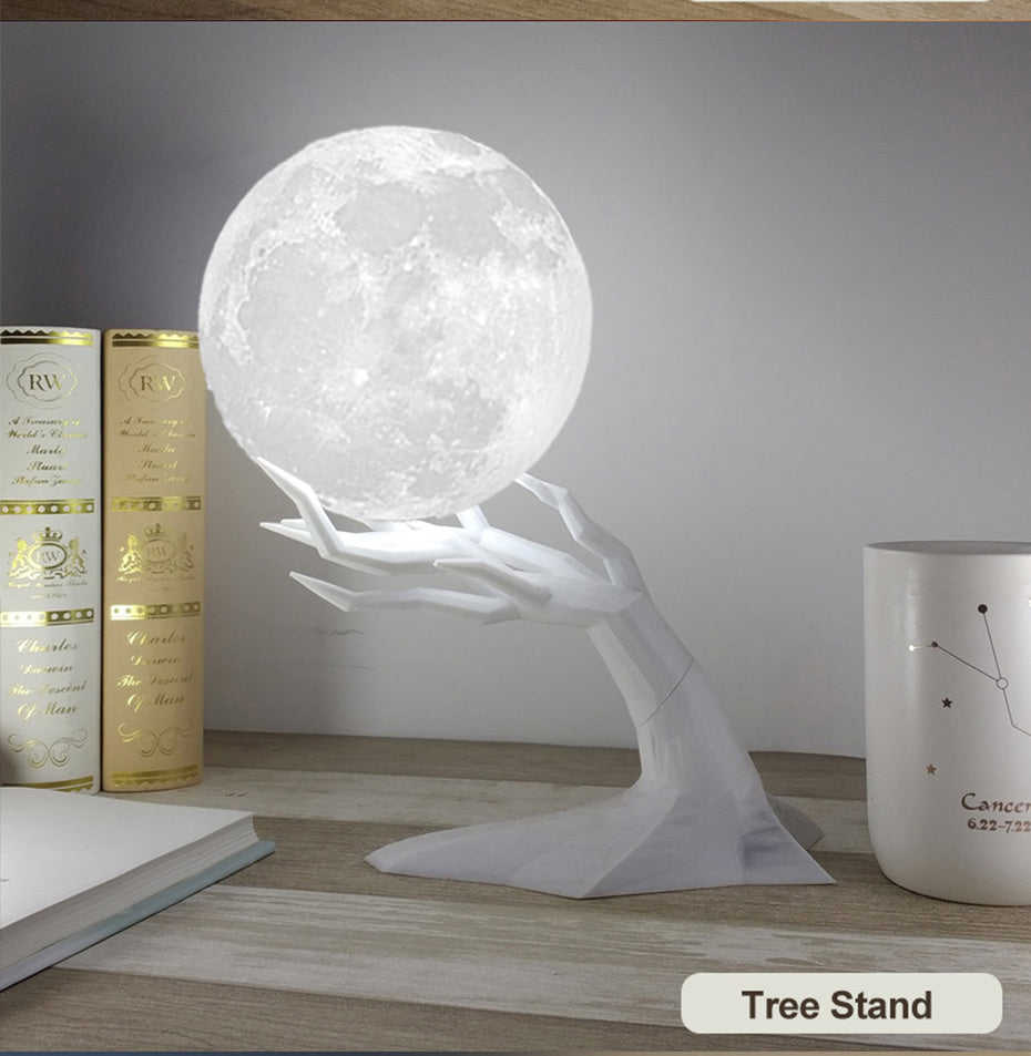 Ultrasonic Moon Creative Air Humidifier Led Lamp